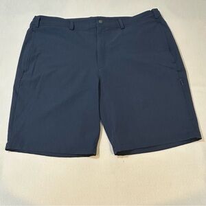 Mack Weldon Navy Performance Stretch Shorts Men’s XXL Golf Casual